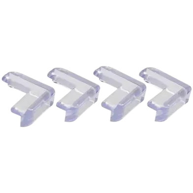 Silicone Child Protection Corner Protector Baby Safety Corner Protector - 4pcs - Rokomari product